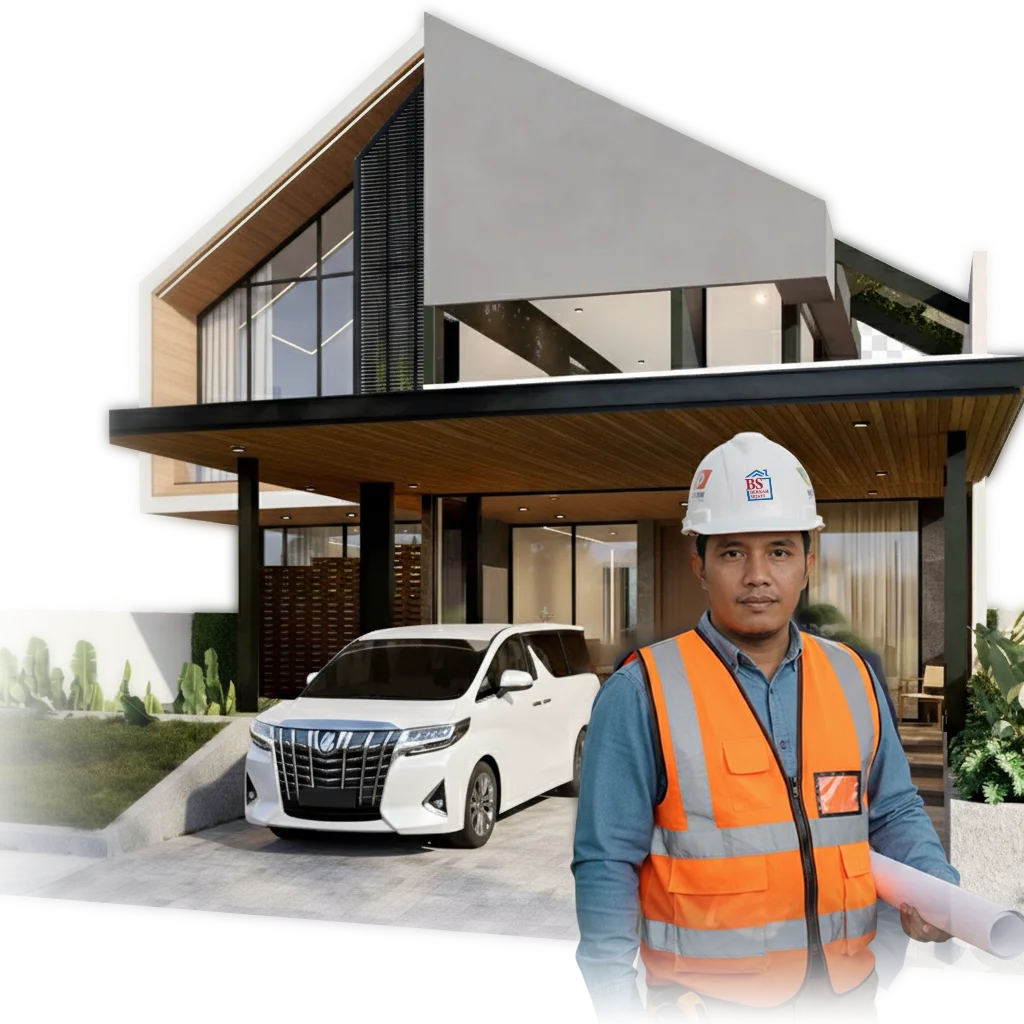 Desain Rumah Modern oleh PT Berkah Sejati